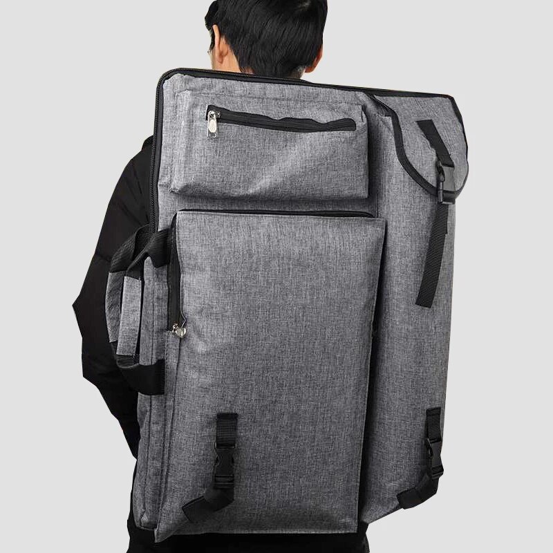 Large Art Bag For Drawing Board Sketching Tools Art Painting Set Artist Students Waterproof Travel Canvas Bag Art Supplies