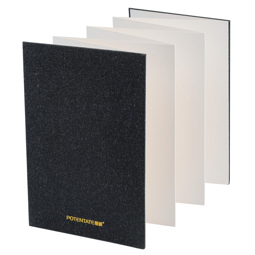 POTENTATE-cuaderno de bocetos de acuarela para estudiantes, libreta de 300g, papel medio áspero lápiz de Color para pintar, suministros de arte