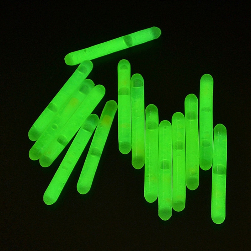 15 Bâtons Lumineux Fluorescents Pour Pêche De Nuit – Veilleuses Flottantes