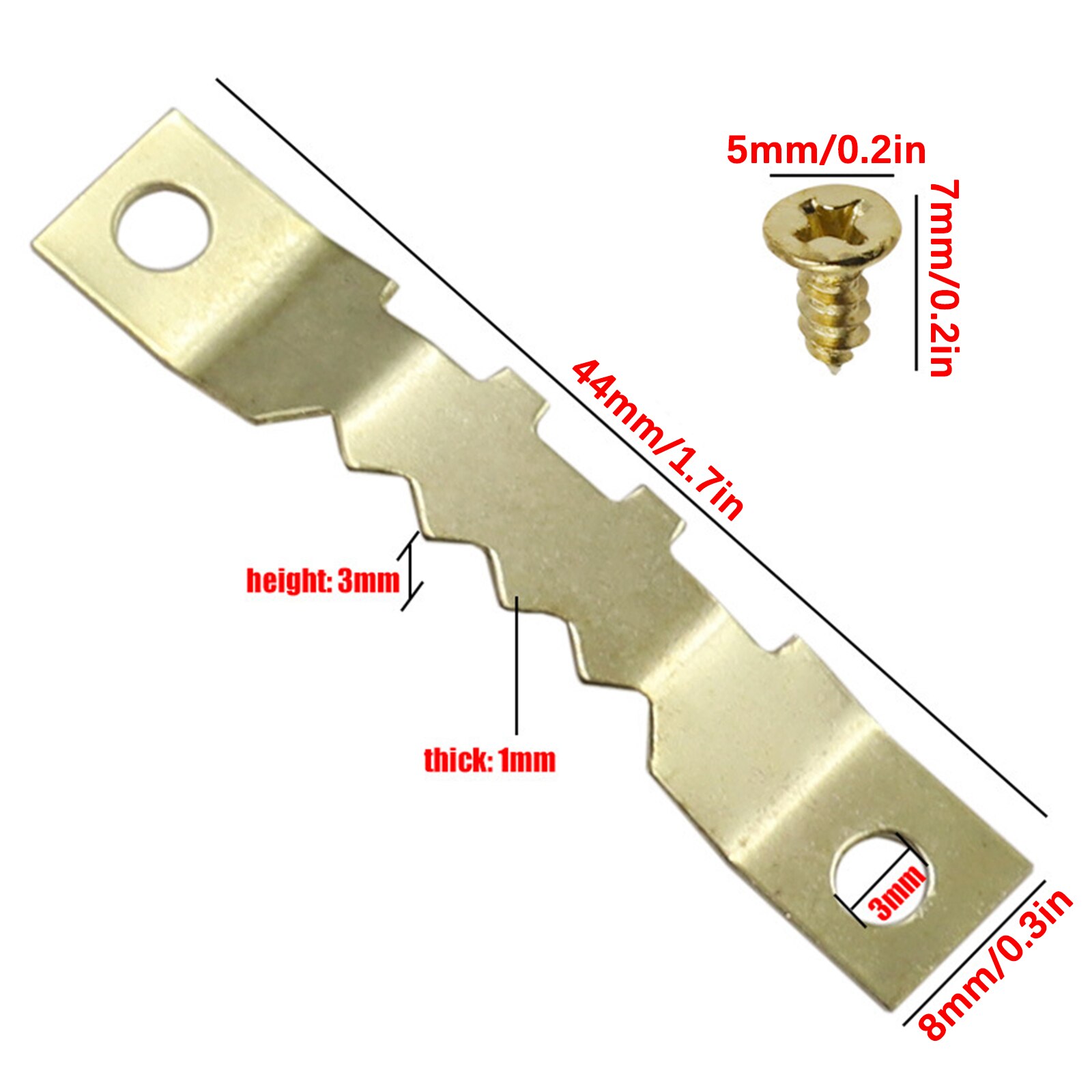 100pcs Photo Frame Frame Mounting Accessories Wall Studs With 200pcs Screws Hardware Durable Wall Mounting Tool Kit