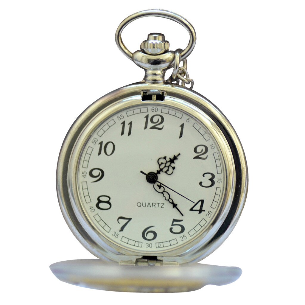 Vintage Ketting Retro Horloge Klassieke Zakhorloge Mens Hanger Collier Pocket Horloges Relogio De Bolso #0705G30: Default Title