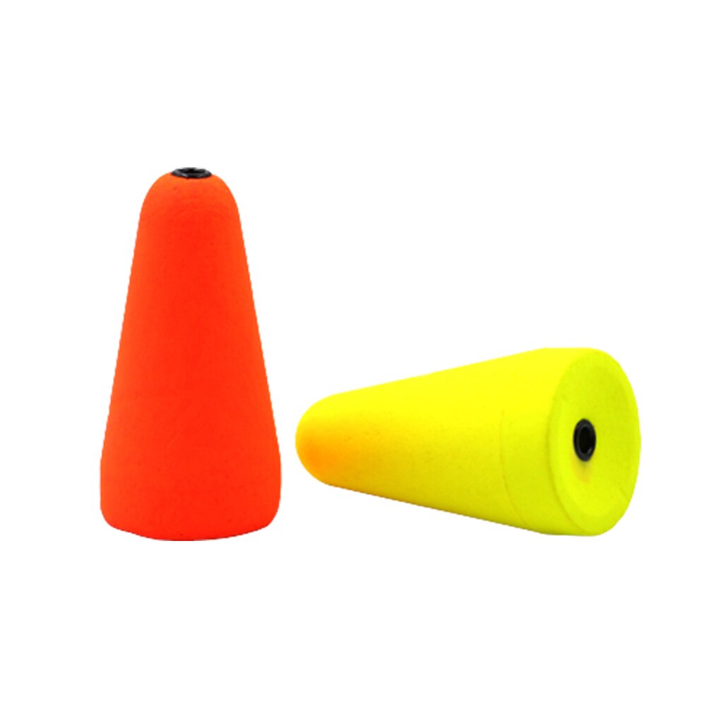 5Pcs Popping Floats Fluorescent Bobber Buoys Cork Float Fishing Rigging Tackle Traditional Line Group Float Space Beans Stopper