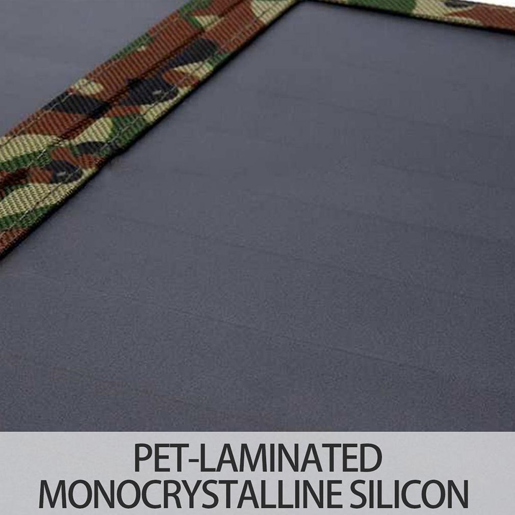 Outdoor Usb Efficiënte Zonnepanelen Draagbare Vouwen Waterdicht Zonnepaneel Praktische Duurzaam Charger