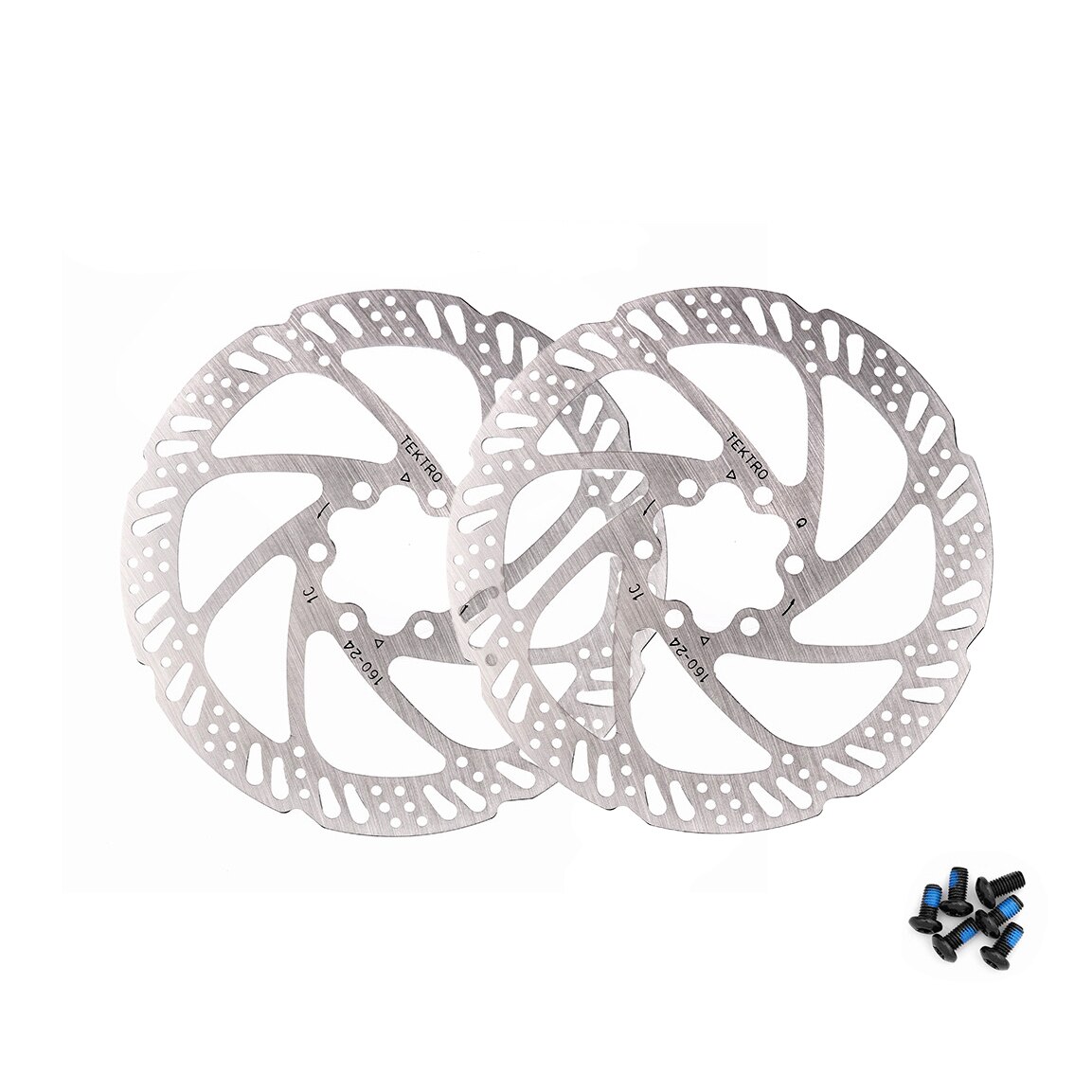 TEKTRO HD M285 frein à disque hydraulique vtt vélo frein avant/arrière 800/1500mm 160/180/203mm Rotor VTT pièces de frein: Rouge
