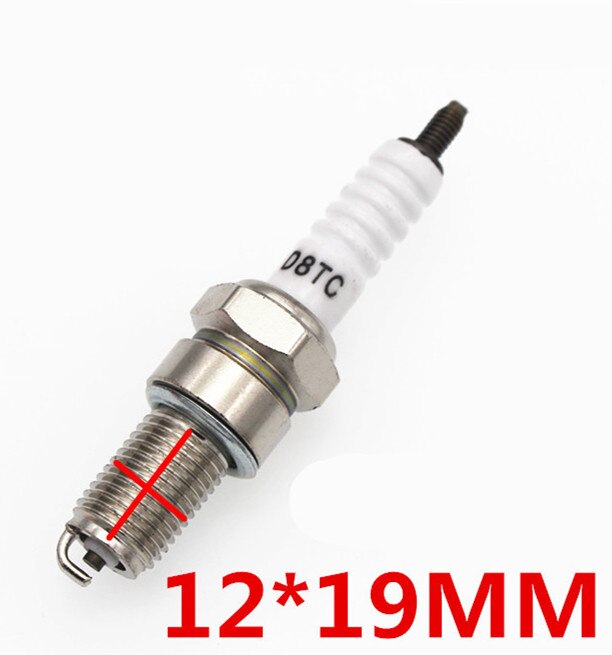 Bujía de encendido B8TC D8TC F5TC E6TC BNA6 B7TC para motocicleta: D8TC