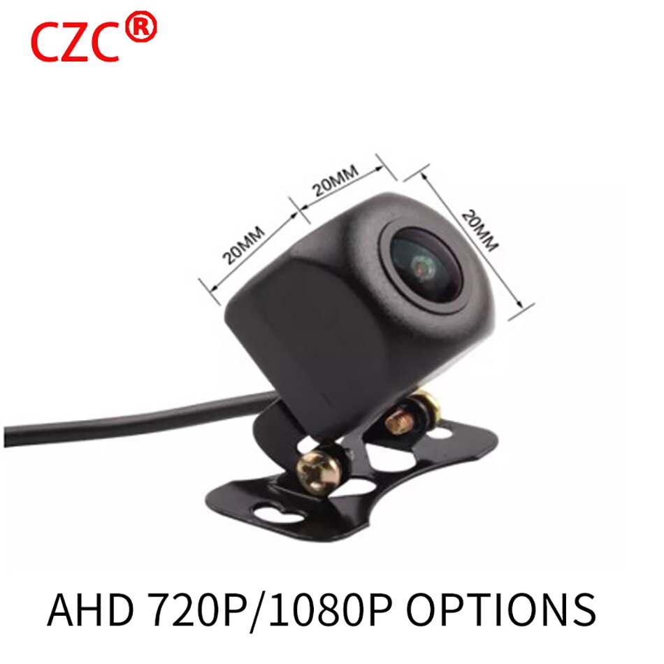 170° AHD 1080P Vehicle Rear View Camera Car Reverse Black Fisheye Lens Night Vision Waterproof Universal