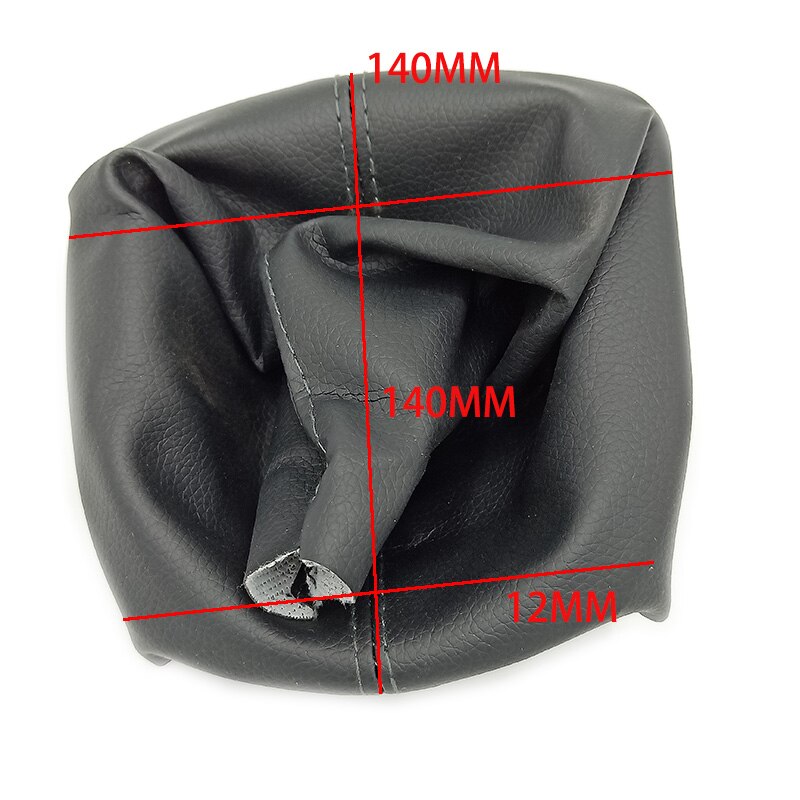 Pomo de cambio de marchas para coche, cubierta de bota de Gaitor de palanca de cromo y cuero para Citroen C2 C4 Picasso para Peugeot 307 308 3008