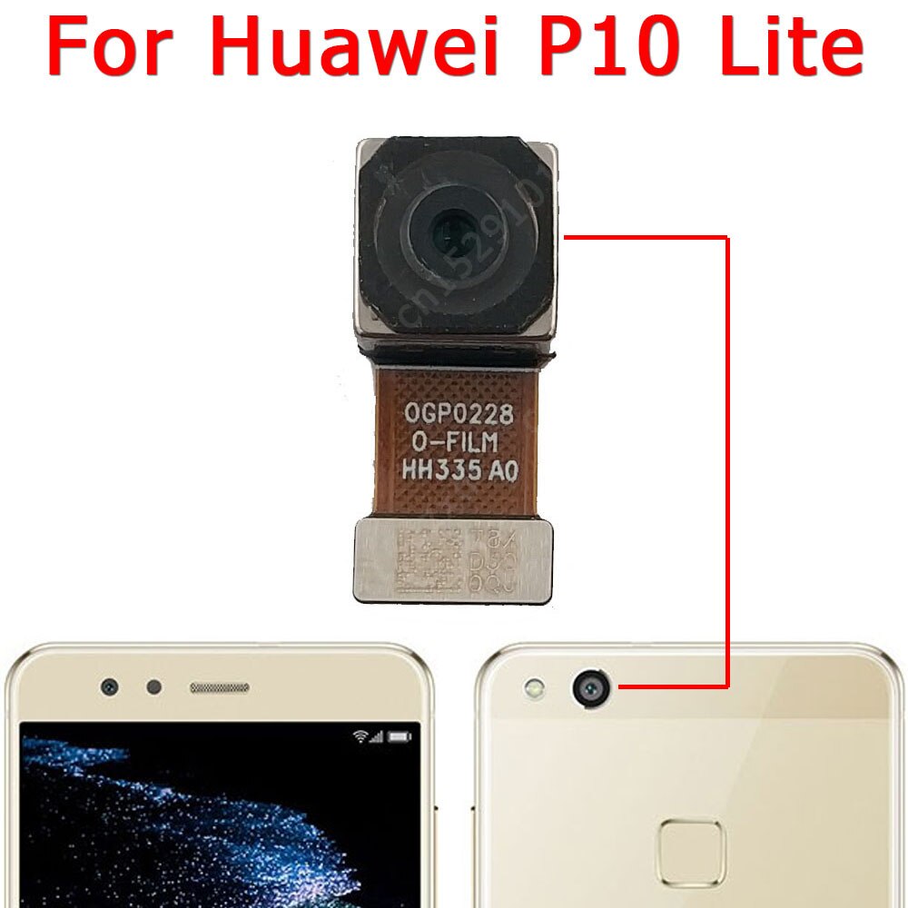 Originele Voor Achter Back Camera Voor Huawei P10 Lite Plus P10Lite P10Plus Belangrijkste Facing Camera Module Flex Vervangende Onderdelen: P10 Lite Back