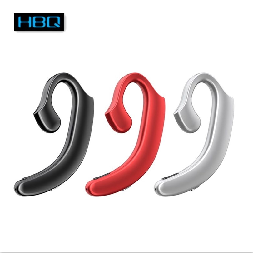 Hbq Bluetooth Headset 5.0 Draadloze Koptelefoon Stereo Handsfree Call Business Headset Met Microfoon Oordopjes Headset Voor Iphone Samsung