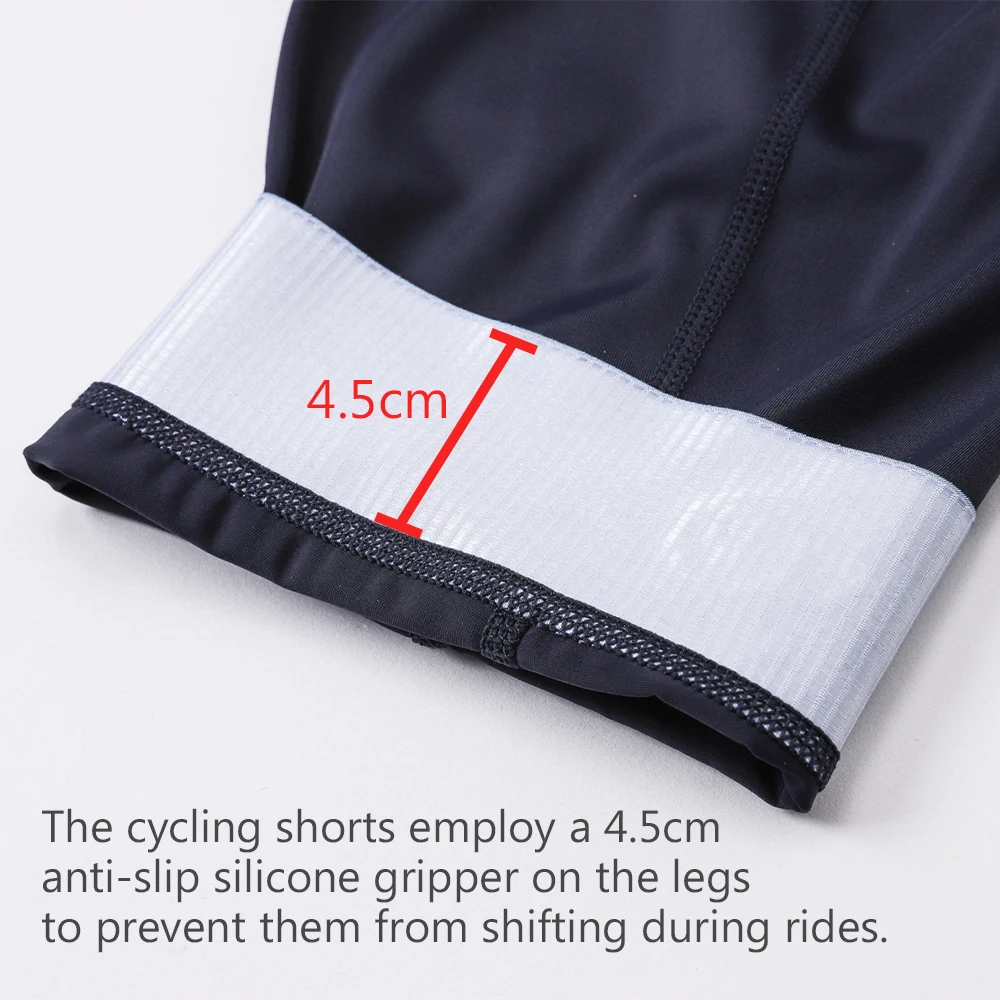Ykywbike 3/4 Cycling Bib Shorts Men 6 Hours Ride Padded Shorts Pro Road Bicycle Tights Pants Mtb Bib Bike Short