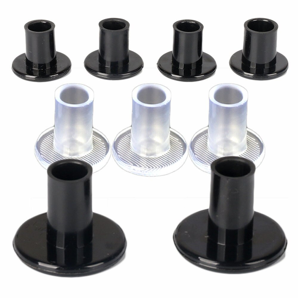 5 Pairs High Heel Protectors Shoe care kit Dance Stiletto Covers Heel Antislip High Heeler PVC Caps Trasparent Black