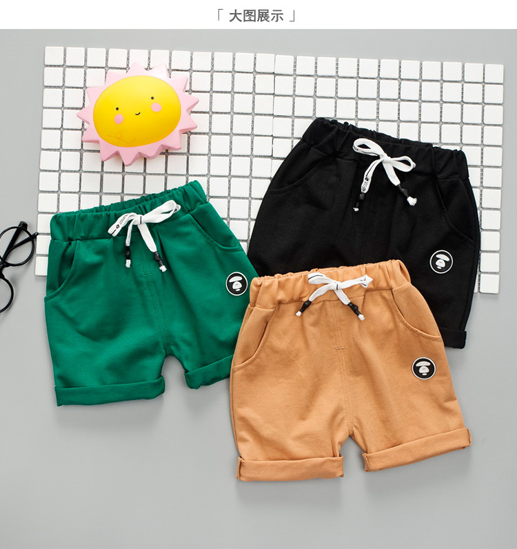 Baby Jungen kurze Hose Sommer Neugeborenen Strand kurze Hose Feste Hosen Baby Kleidung Kühlen Kleinkind Kleinkind Jungen Kurze Hosen