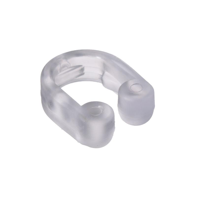 Anti Snore Sleep Nose Clip Clear Silicone Gel Anti Ronflement Snoring Stoper Silent Sleep Apnea Guard Help Aid Device With Case