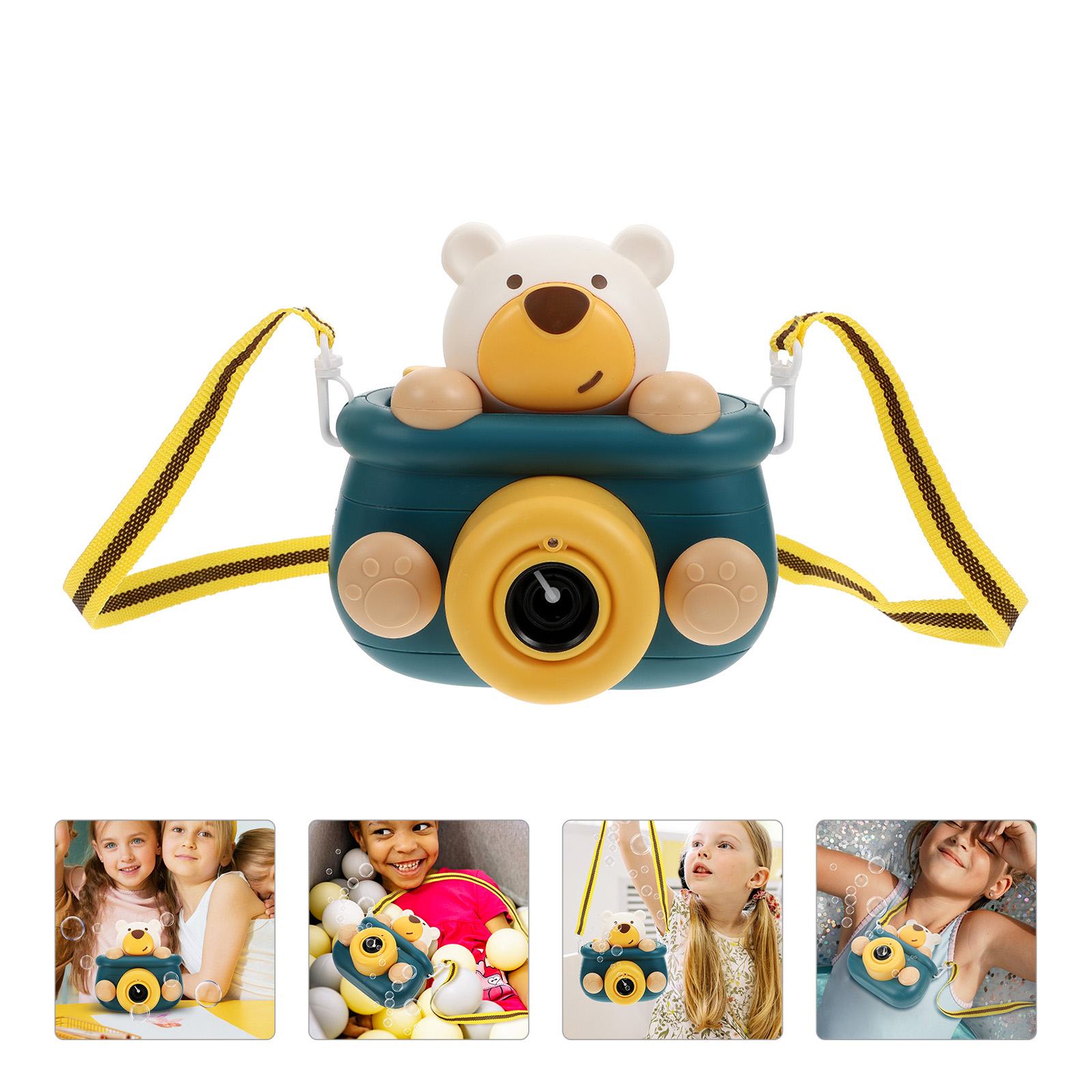 1Pc Bubble Blower Plaything Bubble Plaything Electric Bubble Blower for School Kids Garden