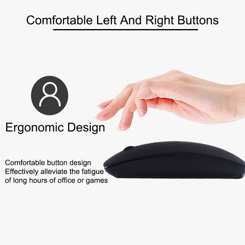 Rechargeable Wireless Mouse for Xiaomi Pad 5 Pro 11 Tablet 2.4G USB Dual-mode Wireless Mouse For XIAOMI Mi Pad 5 Mipad 5