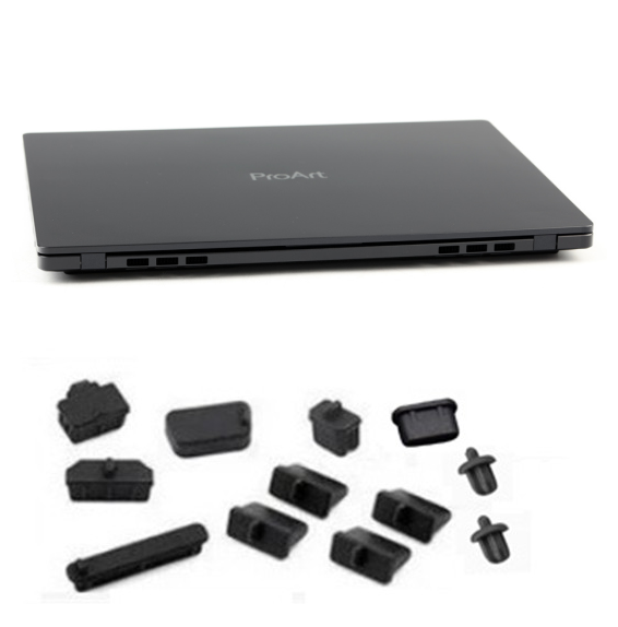 Silicone plug port cover For ASUS G751 G751J G750 G750J G75 G75VW G752 G752VT GL503 GL504 GL553 GL553VW ProArt StudioBook 16