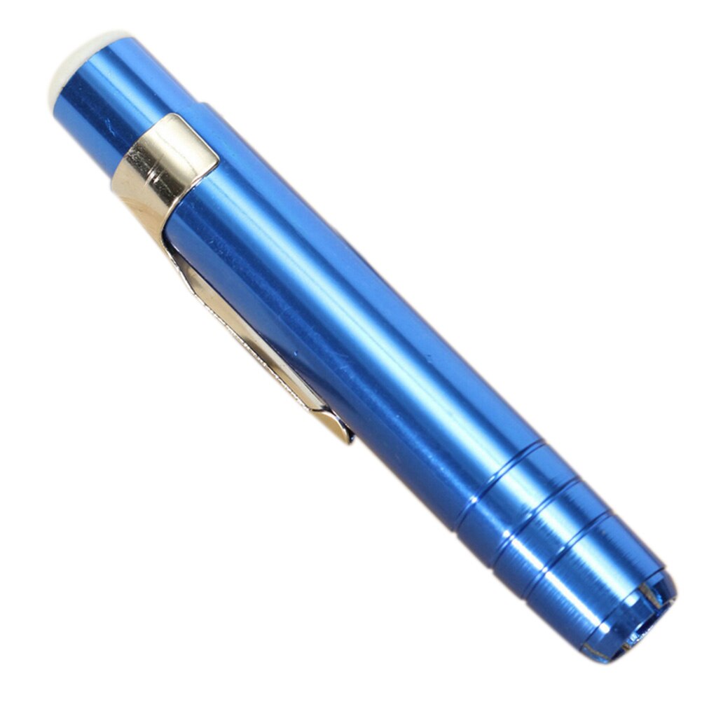 1pc aluminium krijthouders houder pen krijtclip stofvrij schoon lesgeven op het krijtbord: Blauw
