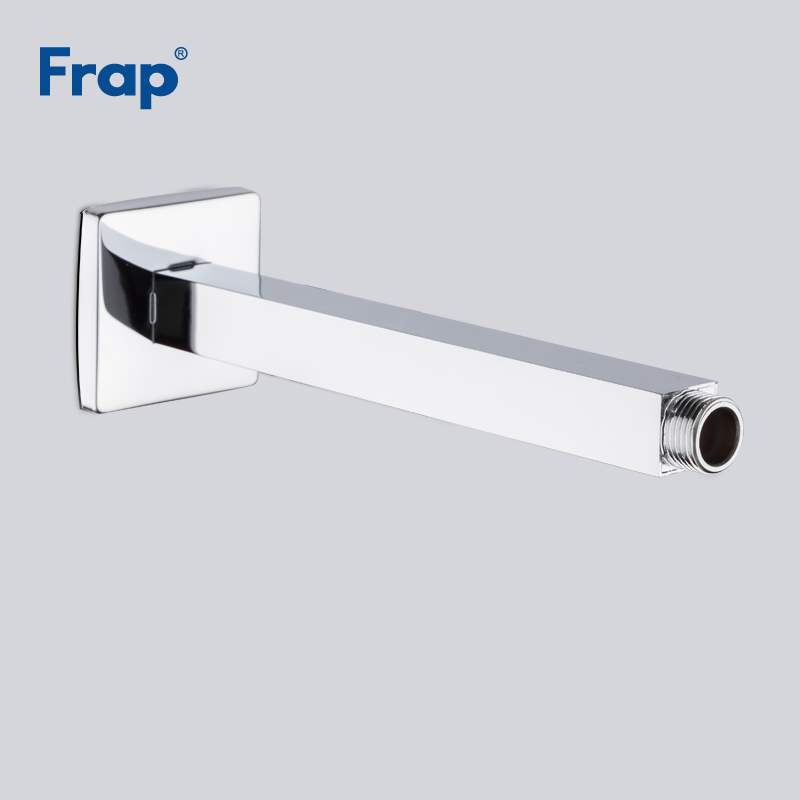 Frap badeværelse 20cm brusearm bruser armatur fix arm krom messing væg loftmonteret bruser arm rør tilbehør  y81018