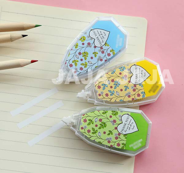 correction tape with leaf stationary school supply correct tapes(tt-431)