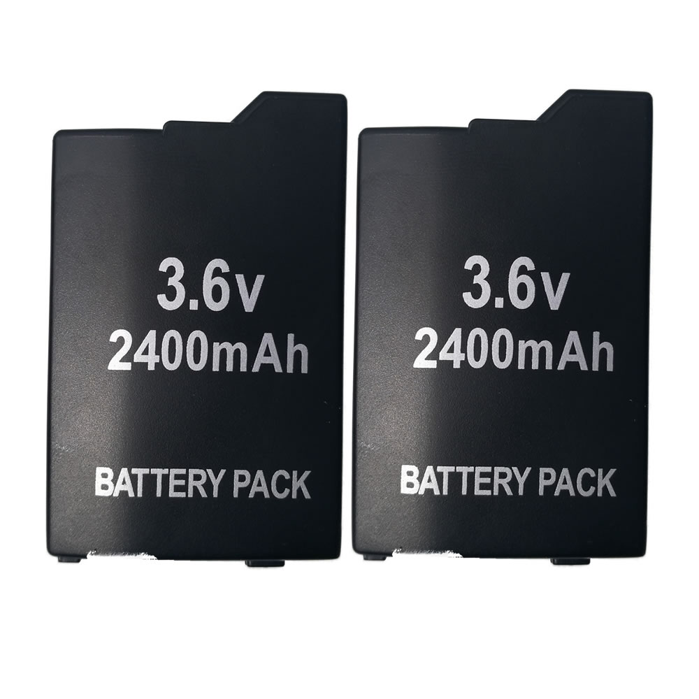 2 Stuks 2400Mah Batterijen Voor Sony PSP2000 PSP3000 Psp 2000 Psp 3000 Gamepad Batterij Voor Playstation Portable Controller