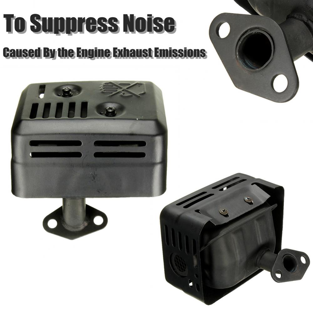 ¡OFERTA 35%! Sistema de silenciador de escape, protección térmica para Honda GX110, GX120, GX140, GX160, GX200