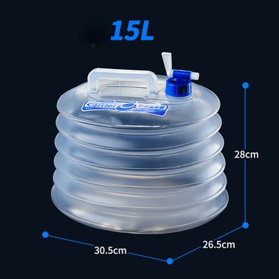 portable outdoor foldable water tank: 15L