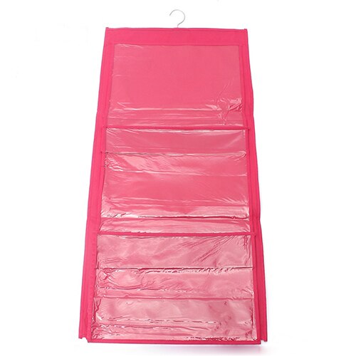 6 zakken hangende handtas portemonnee tas opberg organizer garderobe kast hanger