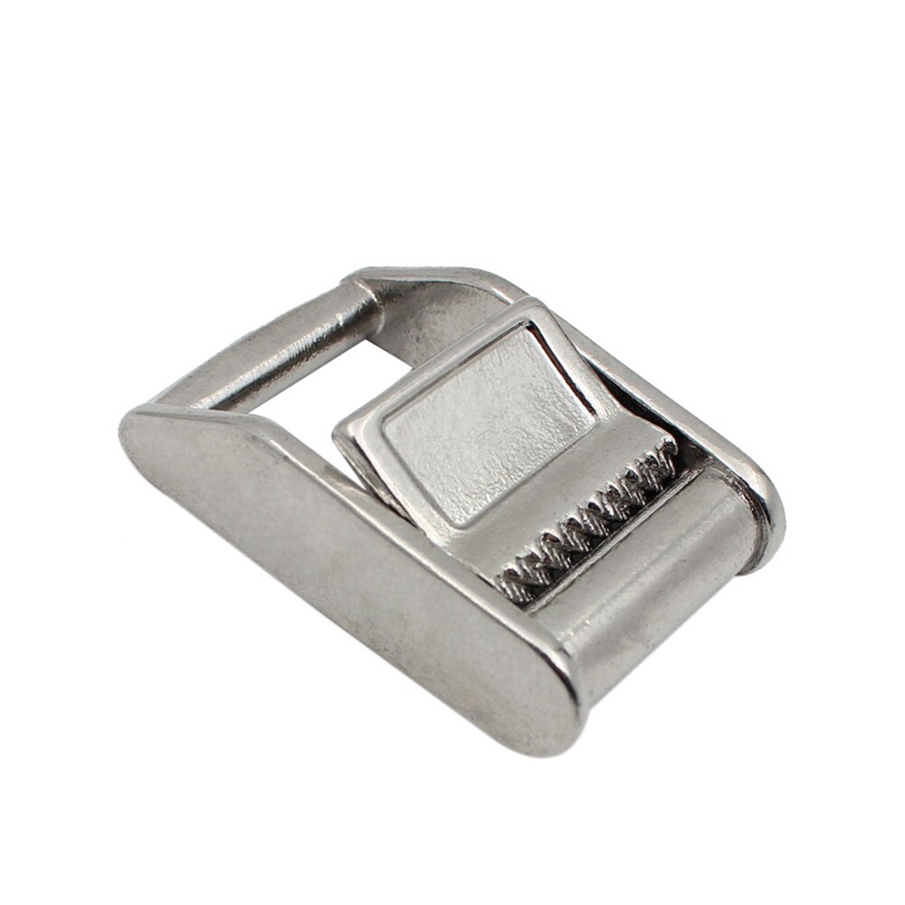 Webbing Tensioner Stainless Steel Cam Flap Buckles Press Cam Buckles Tie Down Buckle for 25mm/38mm Webbing Strap --M25