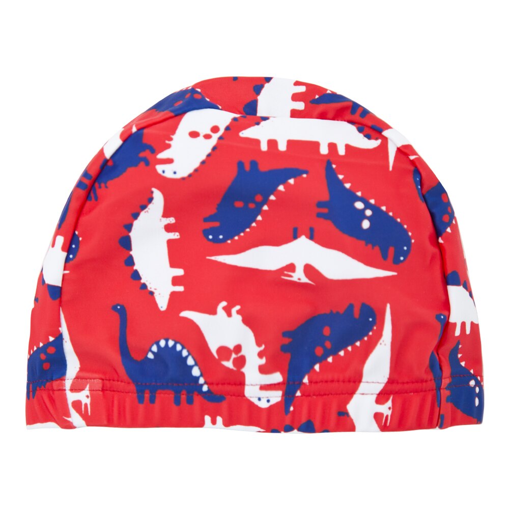 Cartoon Dier Zwemmen Cap Kinderen Elastische Stof Leuke Kids Protect Oren Zwemmen Zwembad Hoed Jongens Meisjes Doek Swim Accessiories