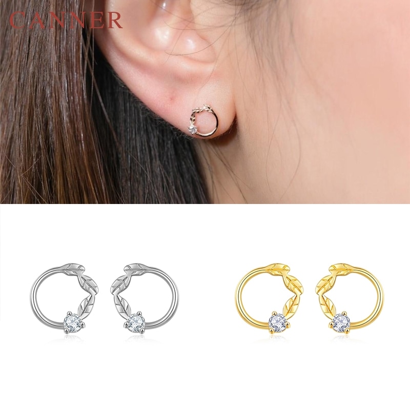 925 sterling zilveren rozenbloem oorbellen voor vrouwen in minimalistische zirkonia dieren slang/ogen oorbellen sieraden oorbellen