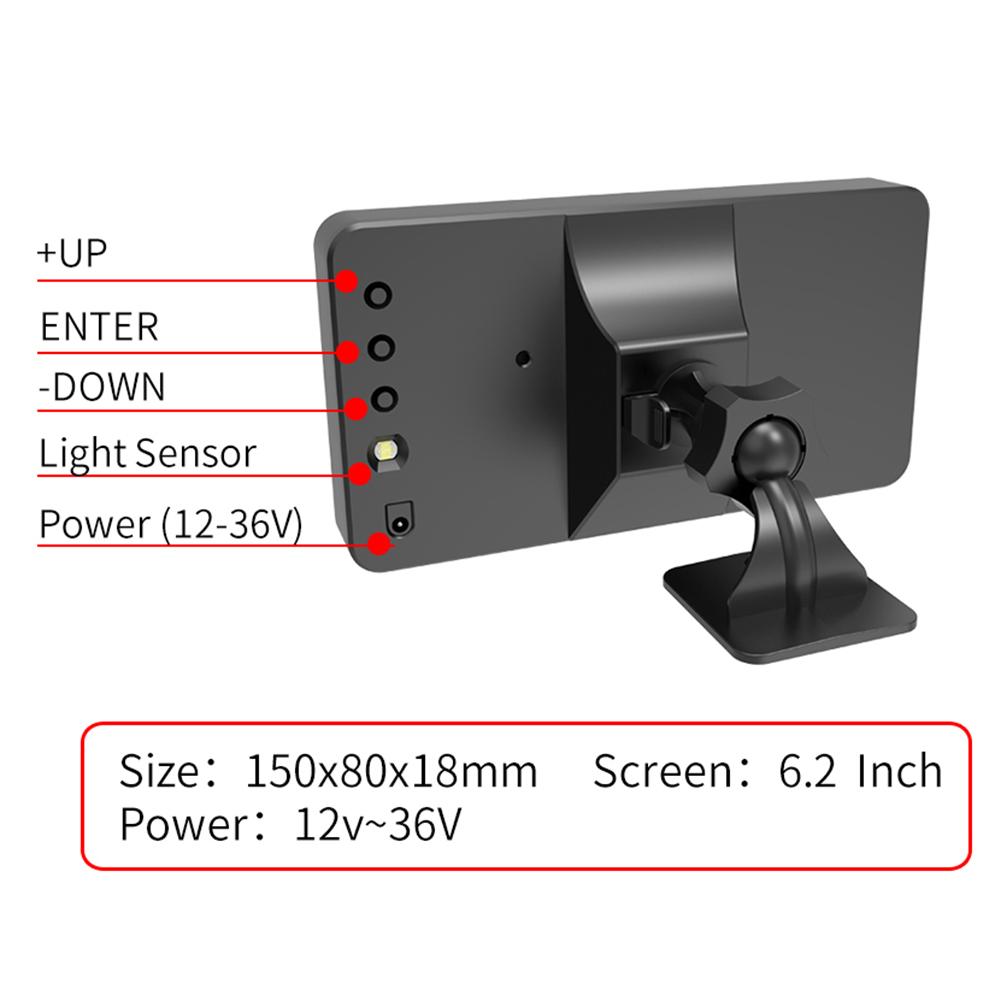 Compteur de vitesse GPS numérique pour voiture, affichage de la vitesse KM/h MPH, réglage d&#39;alarme pour vélo moto, accessoires Auto