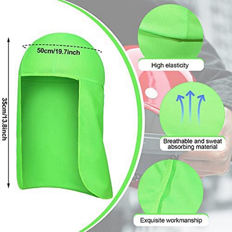 3 Pcs Hard Hat Shade Neck Protection UV Protection Sun Shade Hat Neck Hard Hat Liner For Hard Hat Accessories Outdoor