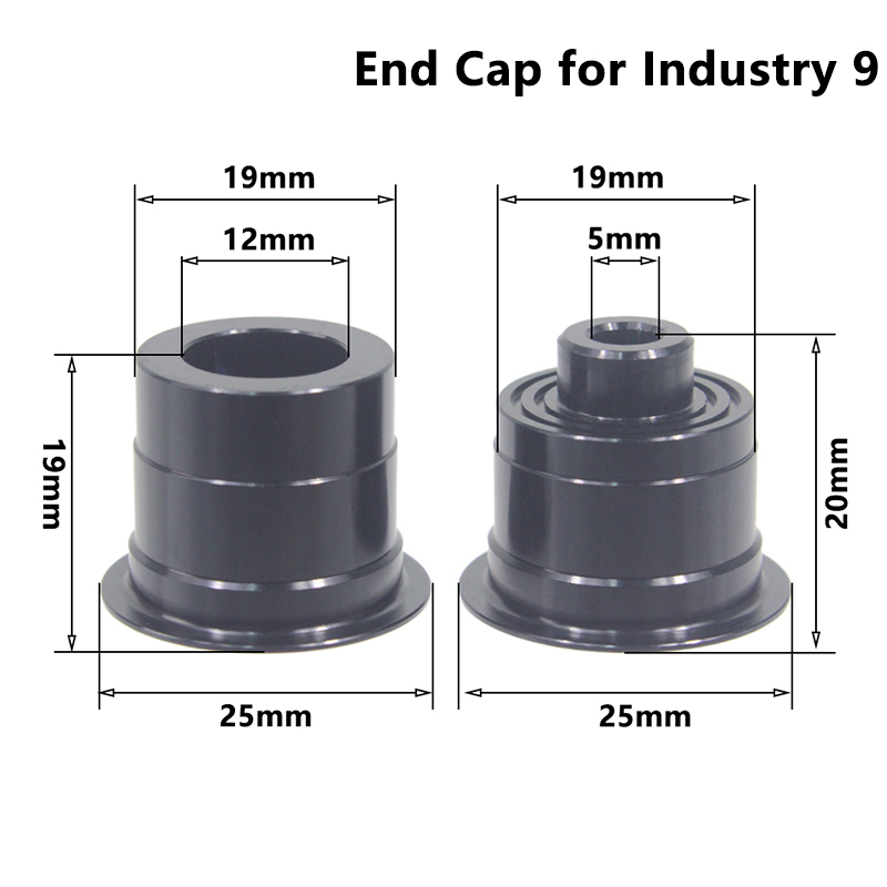 HEPPE Micro Spline Freehub MTB Road Bike Hub Body DT XD Driver for 180 240 350 Hub Bike Freehub Component MS HG 11/12 Speed Core: Industry 9 End Cap