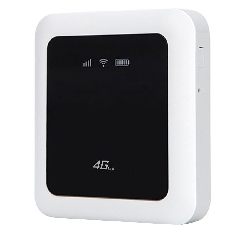 4G Lte Mifi Wifi Router 150Mbps Draadloze Mobiele Wifi Ondersteunt Sim-kaart Met 5200 Mah Power Bank