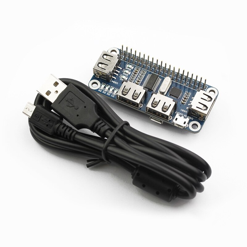 Per Raspberry Zero W 3Rd Generazione B + USB a Seriale Scheda di Espansione HUB Splitter Hub