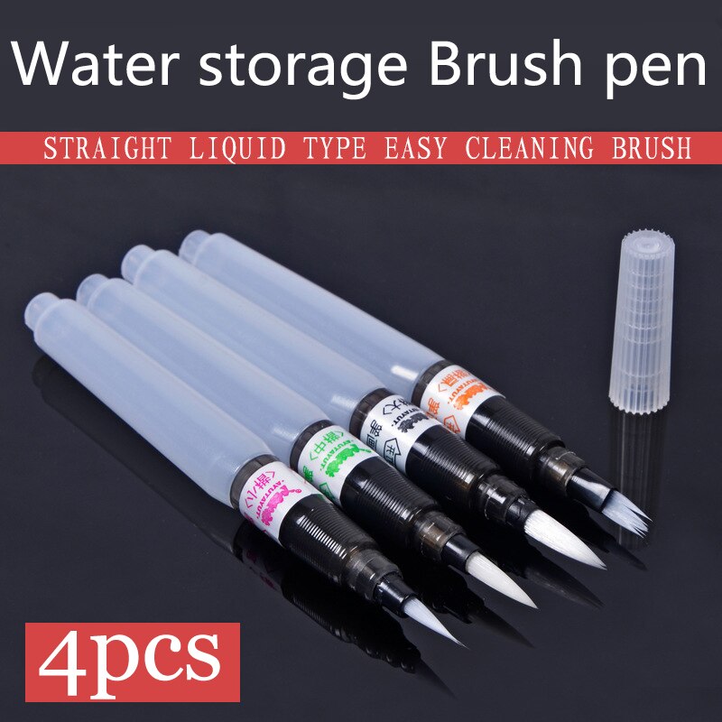 4 stücke Waterbrush einstellen Nylon Weichen Feder Große Lagerung ...