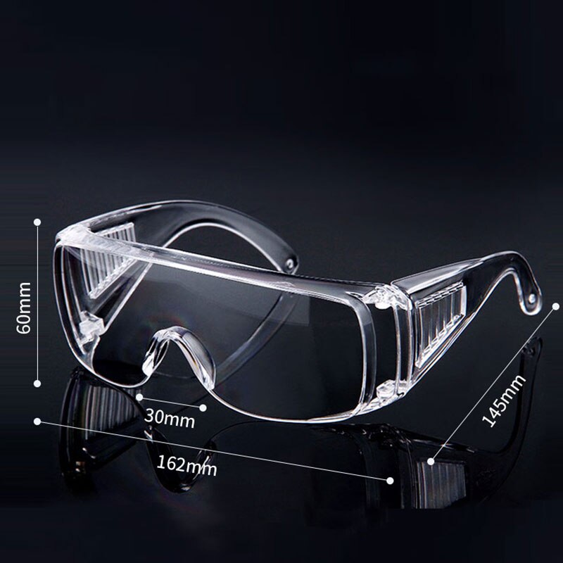 1Pc PC-Safety Glasses Eye Protection Anti-Dust&Shock Goggles Transparent Eyepiece Chemical Gafas Proteccion: pattern 1