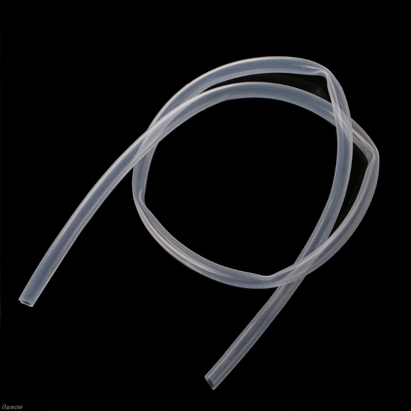 Tuyau Flexible en Silicone de alimentaire, diamètre intérieur 10mm x 12mm, 1m, Transparent, Damom