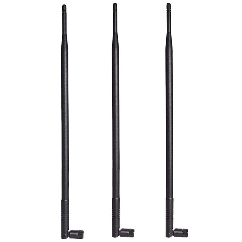 9Dbi Wifi Antenne 2.4Ghz 5.8Ghz Dual Band Sma Antenne 4G Omni-Directionele Draadloze Antenne Voor Draadloze netwerk Router: Default Title