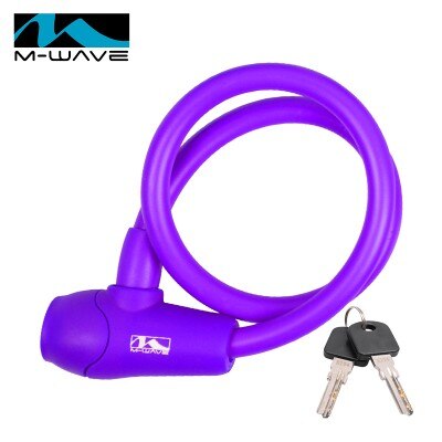 Siliconen Ring Fiets Lock 12*600 Mm: violet