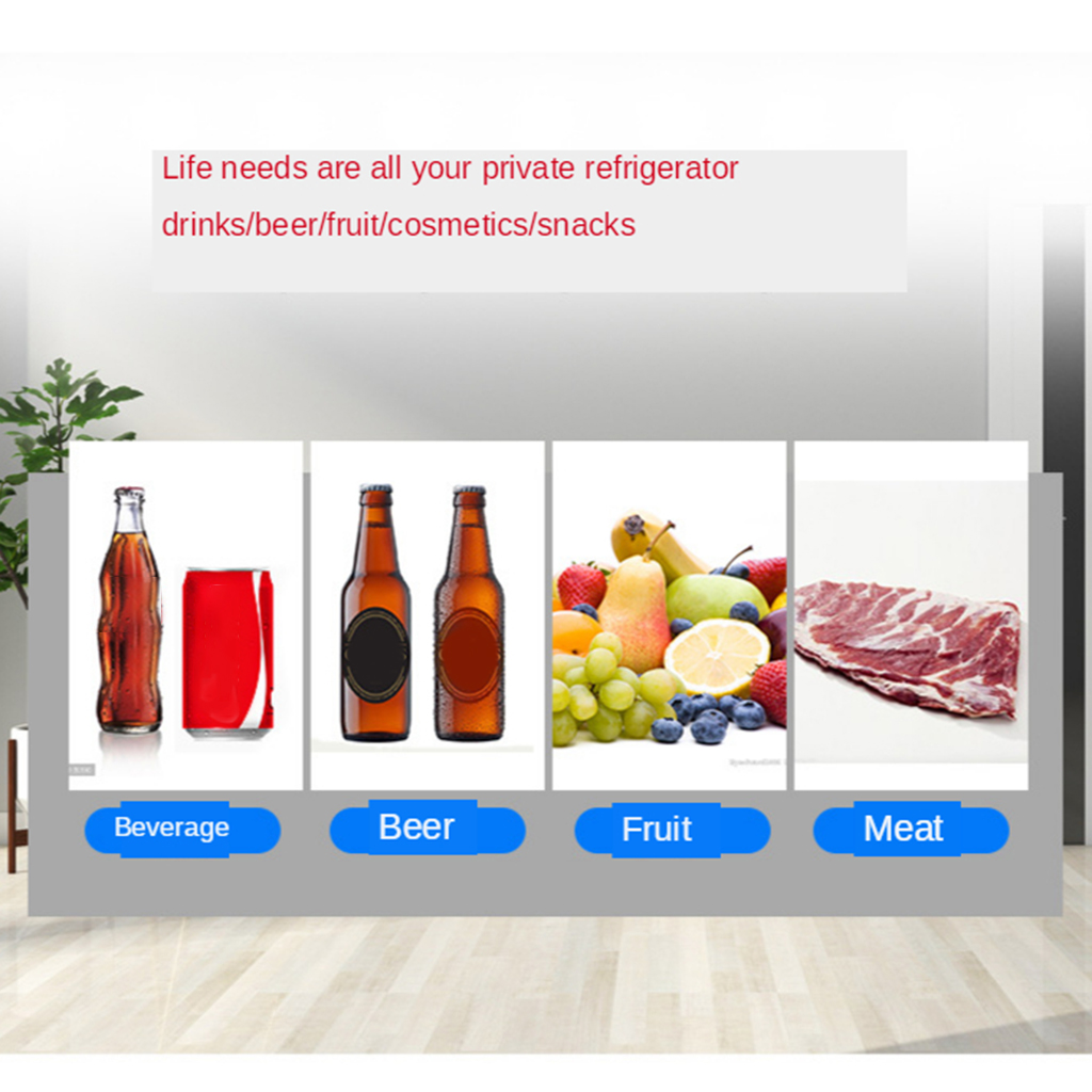 7.5L Mini Car Fridge Car Refrigerator Cooler Warmer Box Portable Car Fridge 12V for Home Office