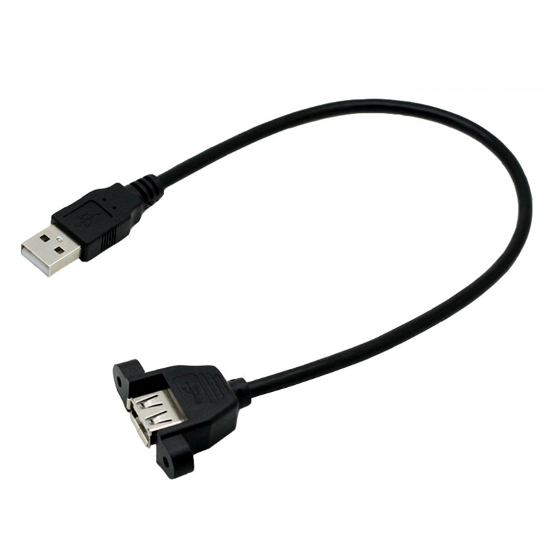 USB 2.0 Extension Cord With Ear usb Cables Male to Female Wire Extend For PC Laptop Projector Mouse Keyboard USB cable Extender