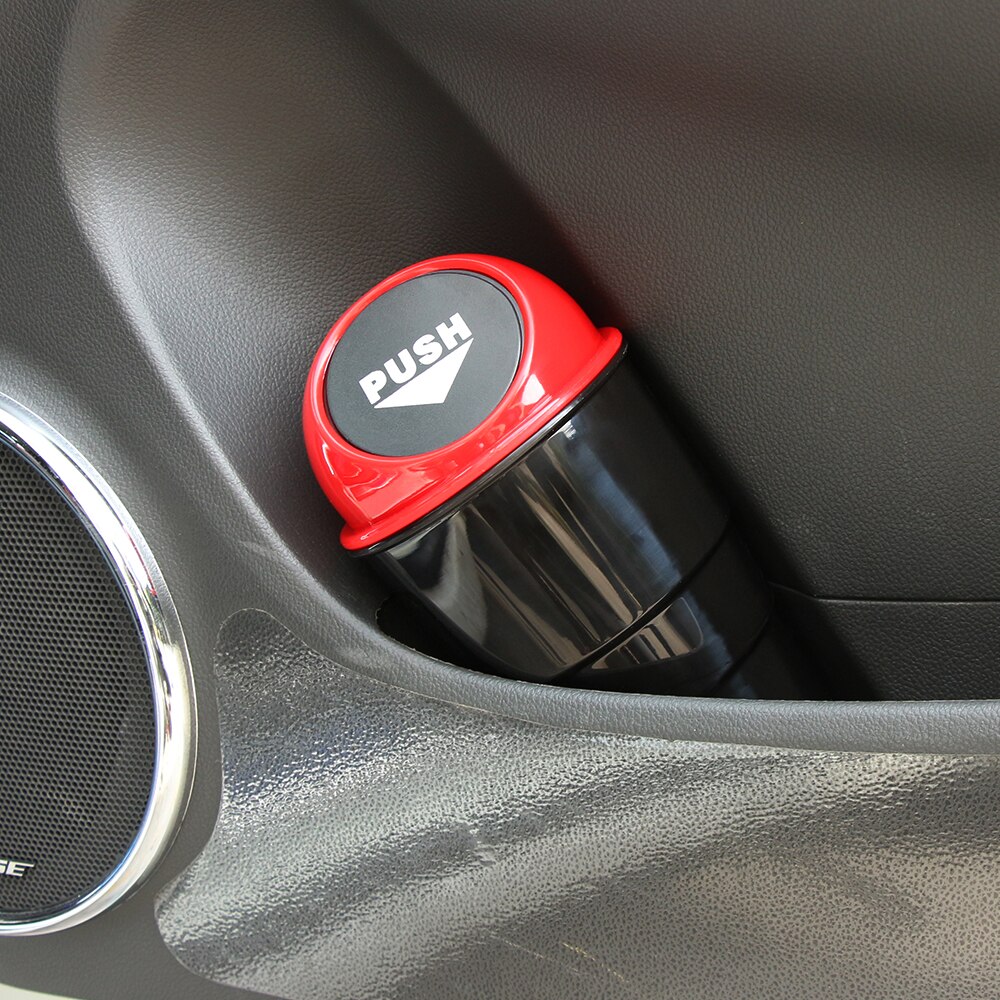 Car Trash Can Organizer Garbage Holder for Ford Focus 2 3 M3 MK4 ST Mondeo Mustang C-max Fiesta