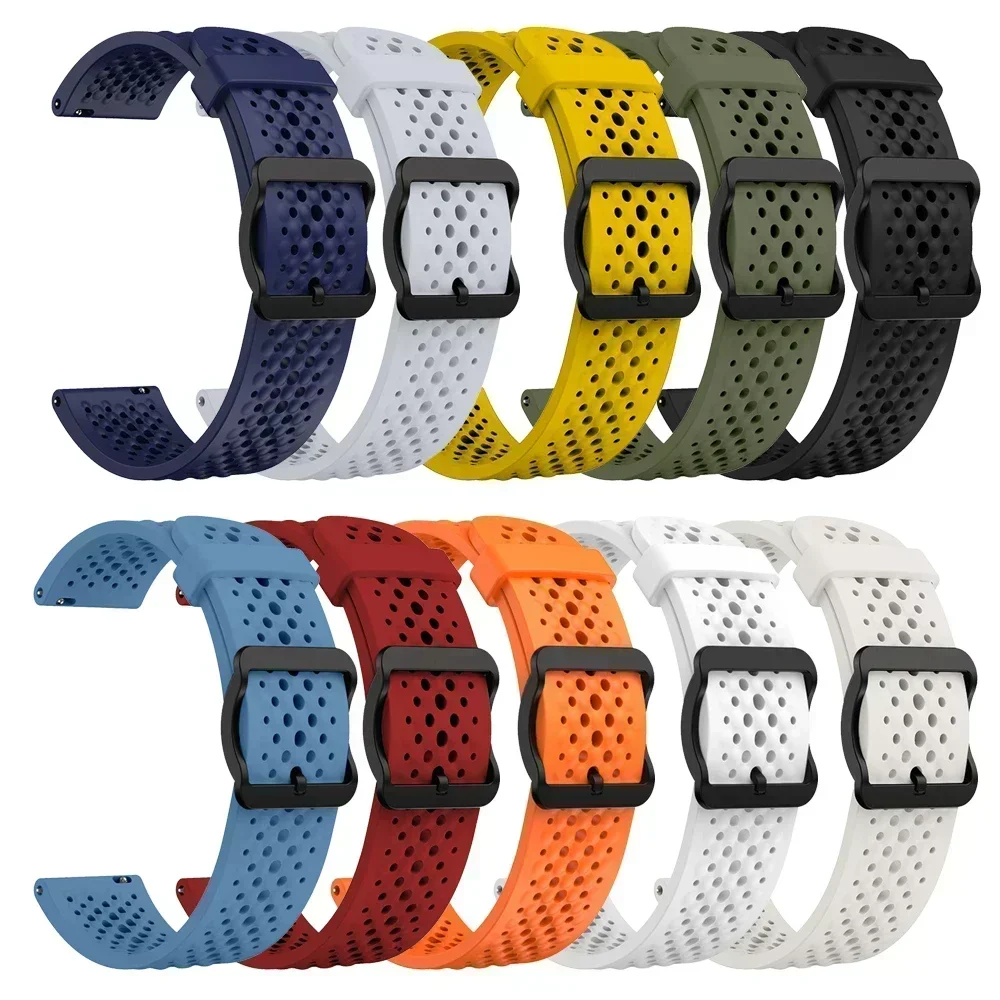 22mm horlogebandje voor ticwatch pro 3 ultra gps/lte, zacht bandje voor ticwatch pro 3 gtx gtw  e2 s2, vervangende armband.