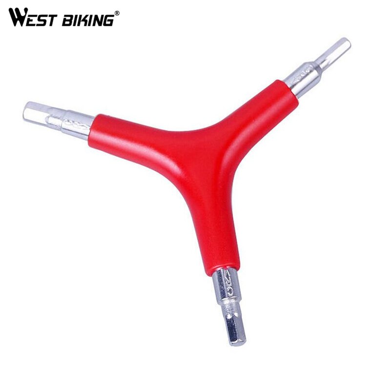 West Fietsen Bike Inbussleutel Y Vorm Fietsen Interne Hexagon Hex Sleutels Sleutels 4Mm 5Mm 6Mm Mtb racefiets Fiets Reparatie Tools