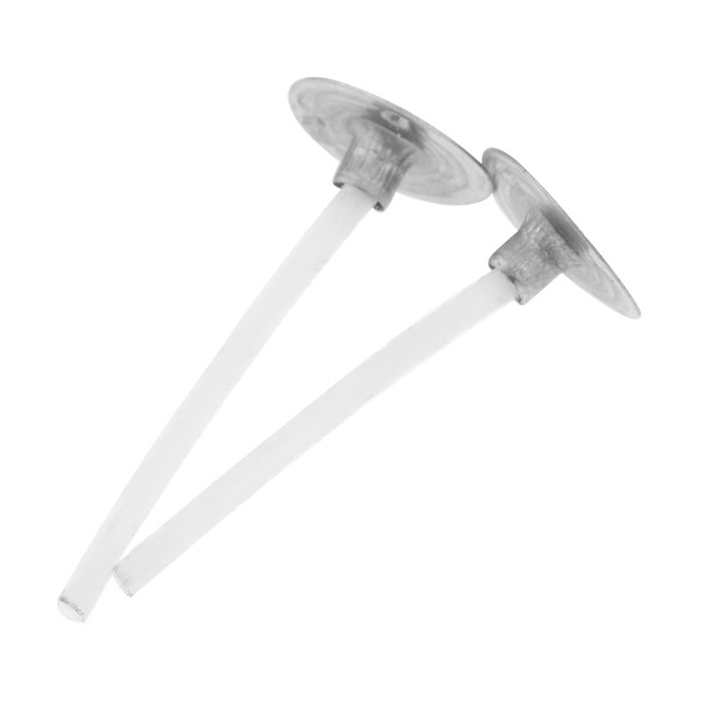 Liplasting 2.5/4/5/6/7/9/15/20 Cm 100 Pcs Katoen kaarsenlont Rookloze Lont Kaars Licht Hart Kaars Katoen Kaars TSLM2