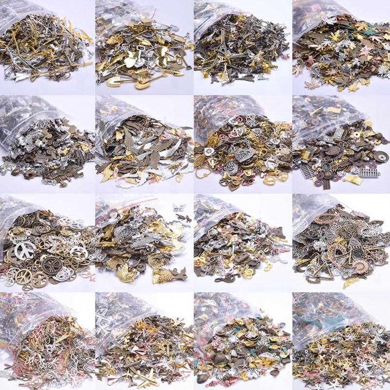 30 Uds. De dijes de animales de nota musical de avión de Metal de colores mezclados para fabricación de joyas, suministros DIY, pendientes, pulseras, accesorios, colgantes