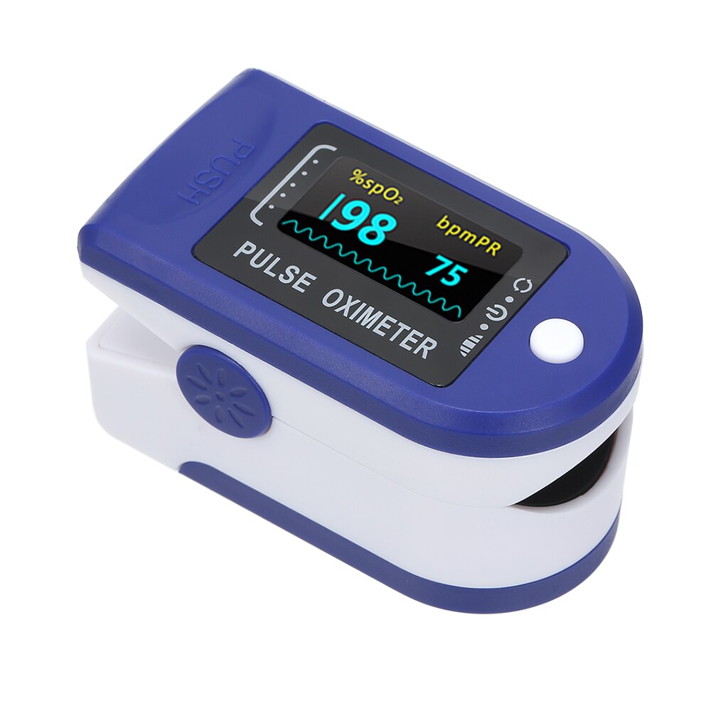 Digital Fingertip Pulse Oximeter OLED Display Blood Oxygen Sensor Saturation SpO2 Monitor Pulse Rate Measurement Meter: type D