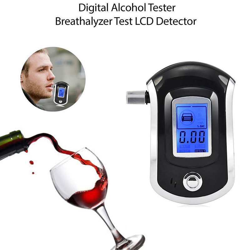 Breath Alcohol Testing Tester Analyzer Detector Alcohol Test LCD