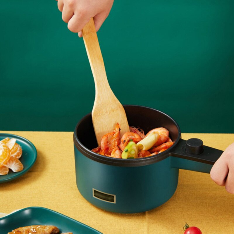 220V Mini Multifunction Electric Cooking Machine Double Layer Household Pot Multi Electric Rice Cooker Non-stick Pan